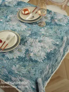 Monet Garden Blue - Image 3