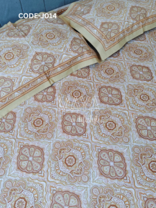 Jaipuri Brown EKAT Print - Image 2