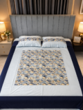Luxury Bed Covers -Jaquard Cotton-3pc Set