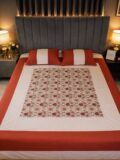 Luxury Bed Covers -Jaquard Cotton-3pc