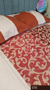 Luxury Bed Covers -Jaquard Cotton-3pc - Image 2