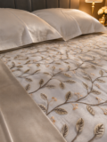 Heavy Embroidered Luxury Bedcover-3pc set - Image 2