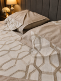 Heavy Embroidered Luxury Bedcover-5pc set - Image 3