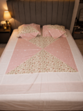 Luxury Bed Covers -Cotton Embroidery-5pc (heavy set)