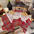 Scarlet Tartan Charm Summer Wear (3-5 yrs) | Code: N6 - Image 10