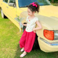 Fuchsia Picnic Bloom Summer Wear (4-6 yrs) | Code: N22 - Image 13
