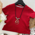 Scarlet Tartan Charm Summer Wear (3-5 yrs) | Code: N6 - Image 8