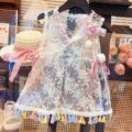 Rosy Tassel Bloom Summer Wear (6-7 yrs) | Code: N19 - Image 13