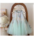 Summer wear | Mint Blossom Party Dress | Code: 01 - Image 2