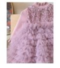 Rose Ruffle Party Dress set | Code: 26 - Image 4