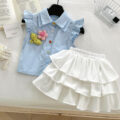Sky Petal Symphony Summer Wear (3-5 yrs) | Code: N16 - Image 4