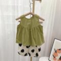 Pistachio Polka Charm Summer Wear (4-6 yrs) | Code: N23 - Image 5