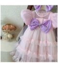 Lavender Bow Party Dress (3-4 yrs) | Code: 09 - Image 6