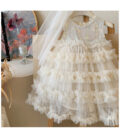 Summer wear | Pearl Ruffle Party Dress | Code: 16 - Image 4