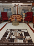 Turkish Carpet- Wool & Cotton Weave- 4/5 feet
