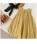 Summer wear | Honey Mustard Party Dress | Code: 18 - Image 6