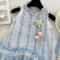 Blue Lace Melody Summer Wear (4-7 yrs) | Code: N13 - Image 7
