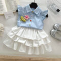 Sky Petal Symphony Summer Wear (3-5 yrs) | Code: N16