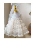 Summer wear | Pearl Ruffle Party Dress | Code: 16 - Image 5