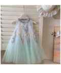 Summer wear | Mint Blossom Party Dress | Code: 01 - Image 6
