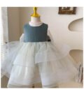 Sage Tulle Party Dress | Code: 24