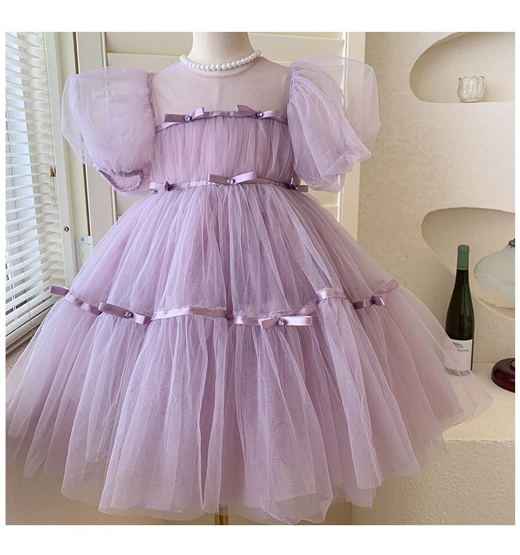 4 Lavender Princess Party Dress | Code: 25 - Image 1
