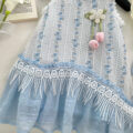 Blue Lace Melody Summer Wear (4-7 yrs) | Code: N13 - Image 8