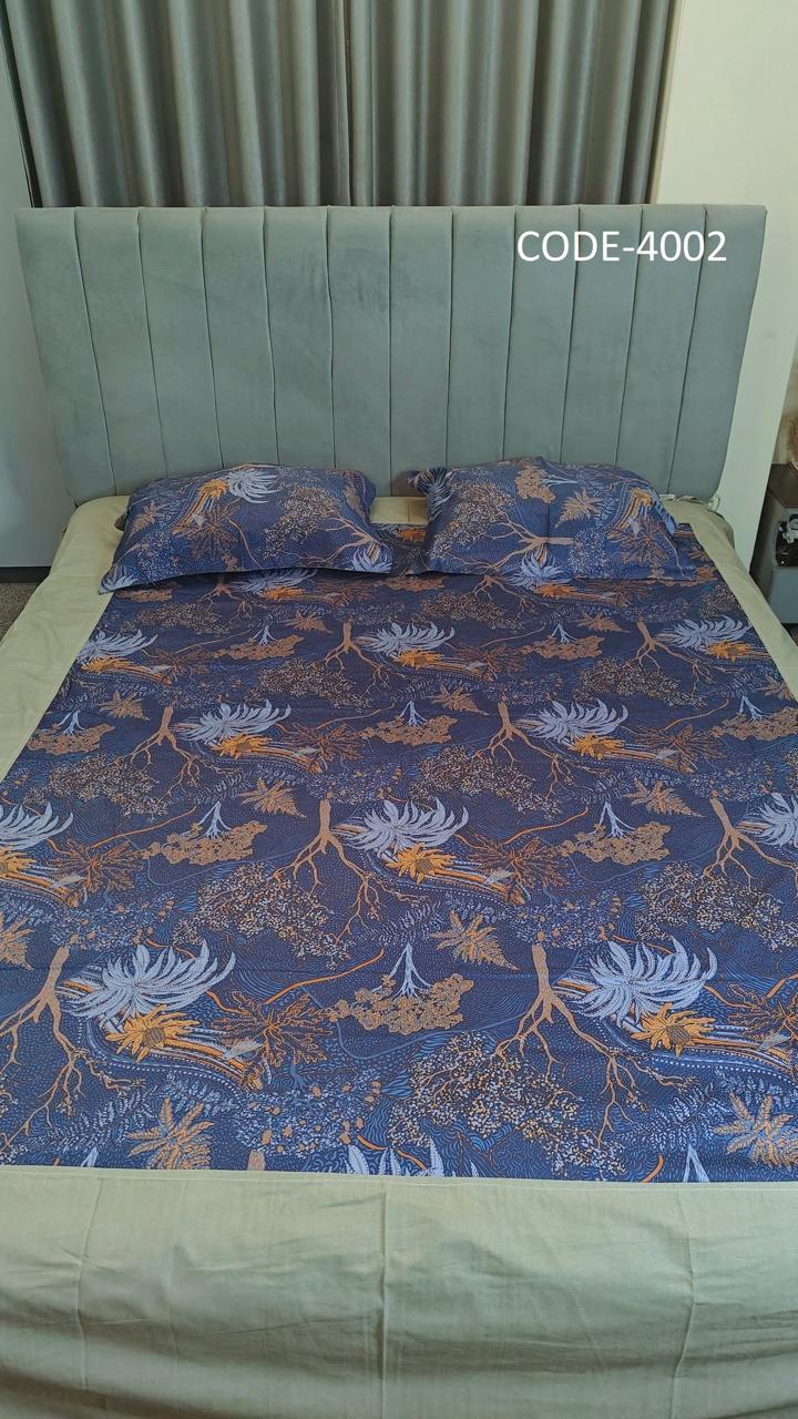 4002 Regular Cotton Bedsheet - Image 1