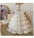 Summer wear | Pearl Ruffle Party Dress | Code: 16 - Image 7