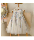 Summer wear | Pastel Garden Party Dress | Code: 17 - Image 3