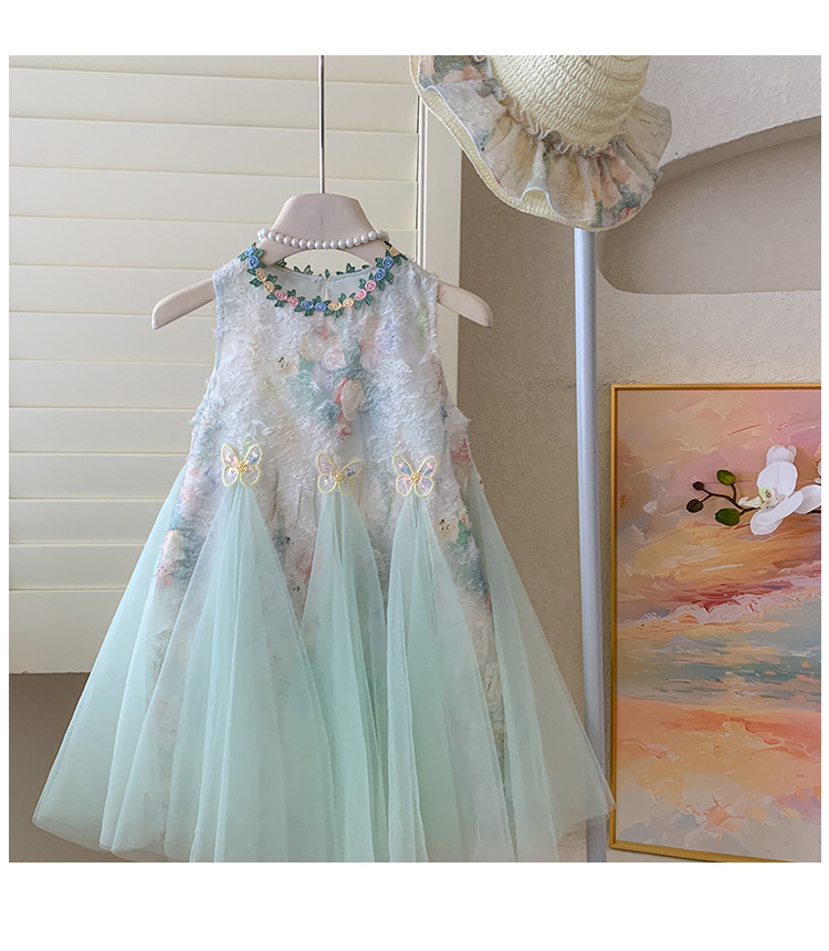 5 Summer wear | Mint Blossom Party Dress | Code: 01 - Image 1