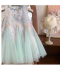 Summer wear | Mint Blossom Party Dress | Code: 01 - Image 4