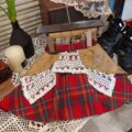 Scarlet Tartan Charm Summer Wear (3-5 yrs) | Code: N6 - Image 3