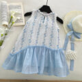 Blue Lace Melody Summer Wear (4-7 yrs) | Code: N13 - Image 2
