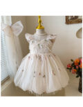 Summer wear | Ivory Blossom Party Dress | Code: 15