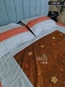 Luxury Bed Covers -Jaquard Cotton-3pc - Image 3