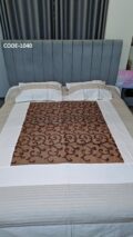 Luxury Bed Covers -Tissue Embroidery-3pc