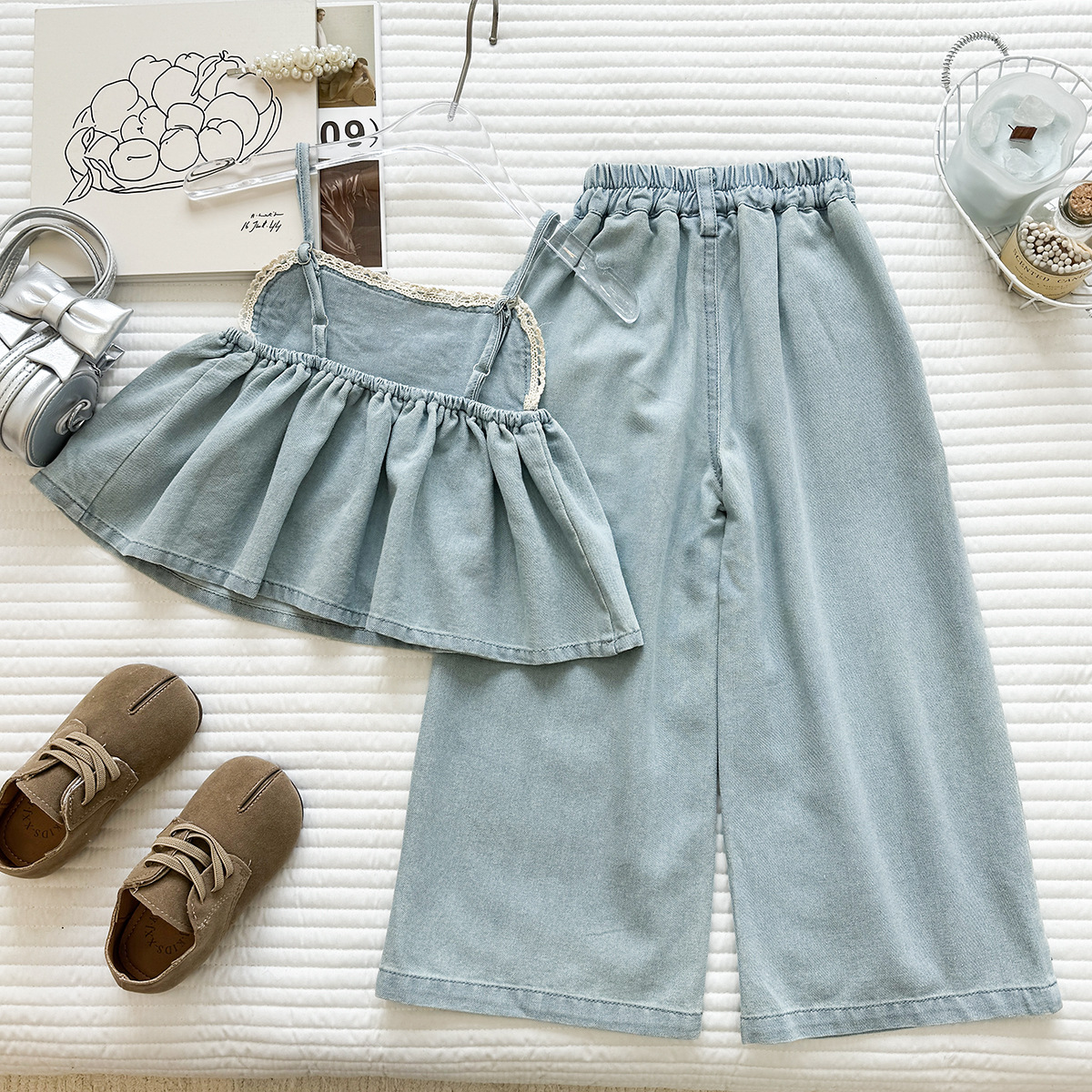 7 Azure Meadow Summer Wear (6-8 yrs) | Code: N9 - Image 1