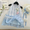 Blue Lace Melody Summer Wear (4-7 yrs) | Code: N13