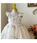 Summer wear | Ivory Blossom Party Dress | Code: 15 - Image 5