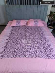 Premium cotton Embroidered design