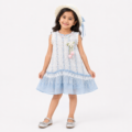 Blue Lace Melody Summer Wear (4-7 yrs) | Code: N13 - Image 4