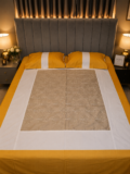 Luxury Bed Covers -Tissue Embroidery-3pc