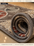 Turkish Carpet- Silk Deluxe Quality-4/5.5 feet - Image 3