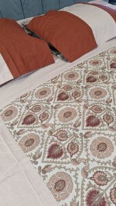 Luxury Bed Covers -Jaquard Cotton-3pc - Image 3