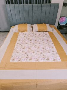 Luxury Bed Covers -Jaquard Cotton-3pc