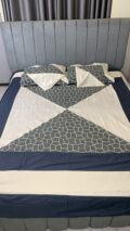 Luxury Bed Covers -Cotton Embroidery-5pc (heavy set)