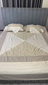 Luxury Bed Covers -Cotton Embroidery-5pc (heavy set) - Image 5
