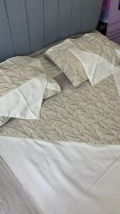 Luxury Bed Covers -Cotton Embroidery-5pc (heavy set) - Image 2