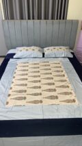 Luxury Bed Covers -Jaquard Cotton-3pc